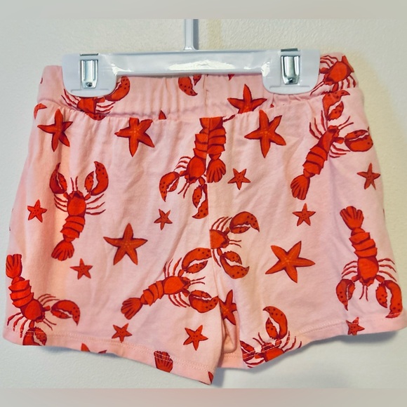 Crewcuts Pink Shorts with Red Lobster Design - Picture 2 of 3